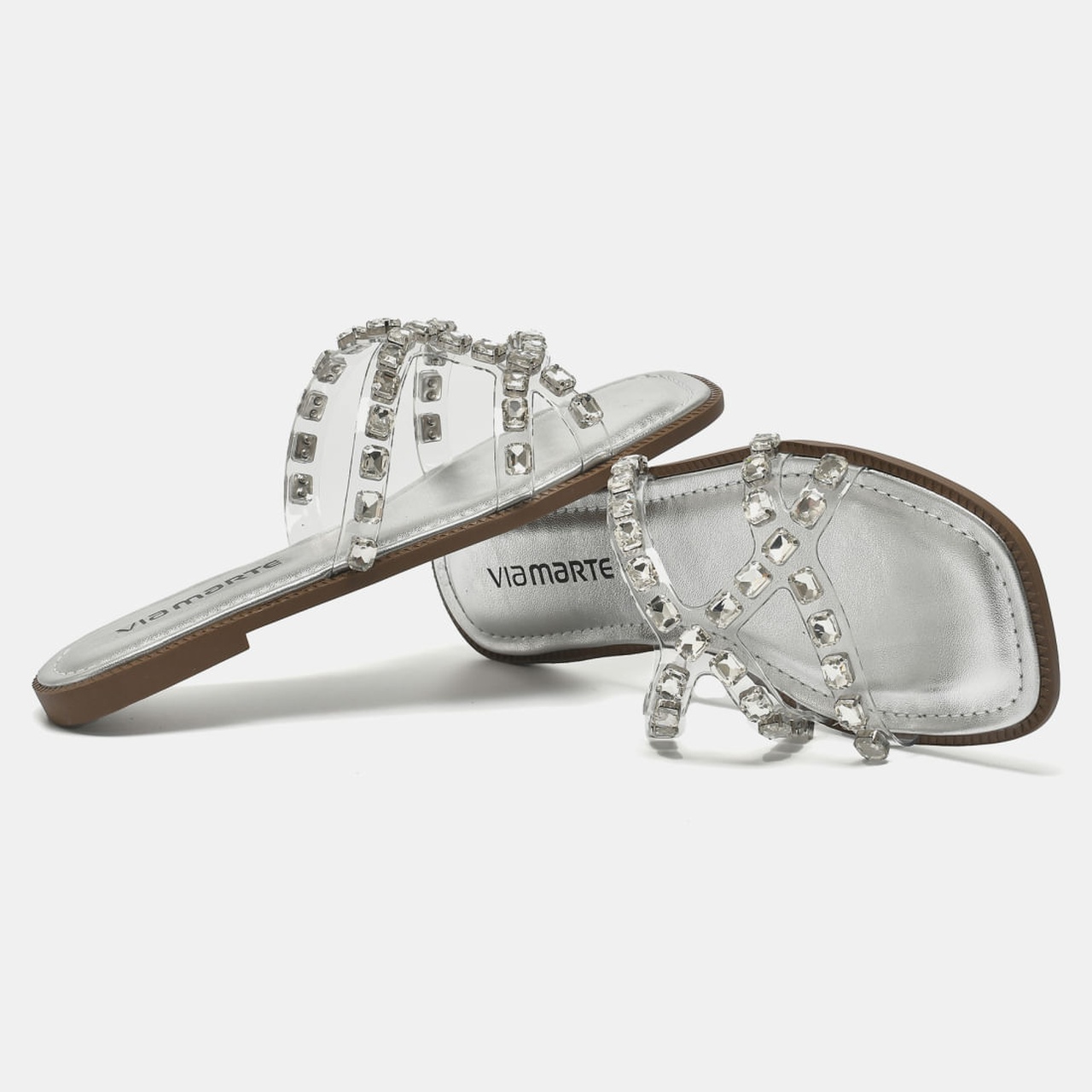 ●MISTA LANSE Sandália Rasteira Preto 291-006-02 | Loja Via Marte